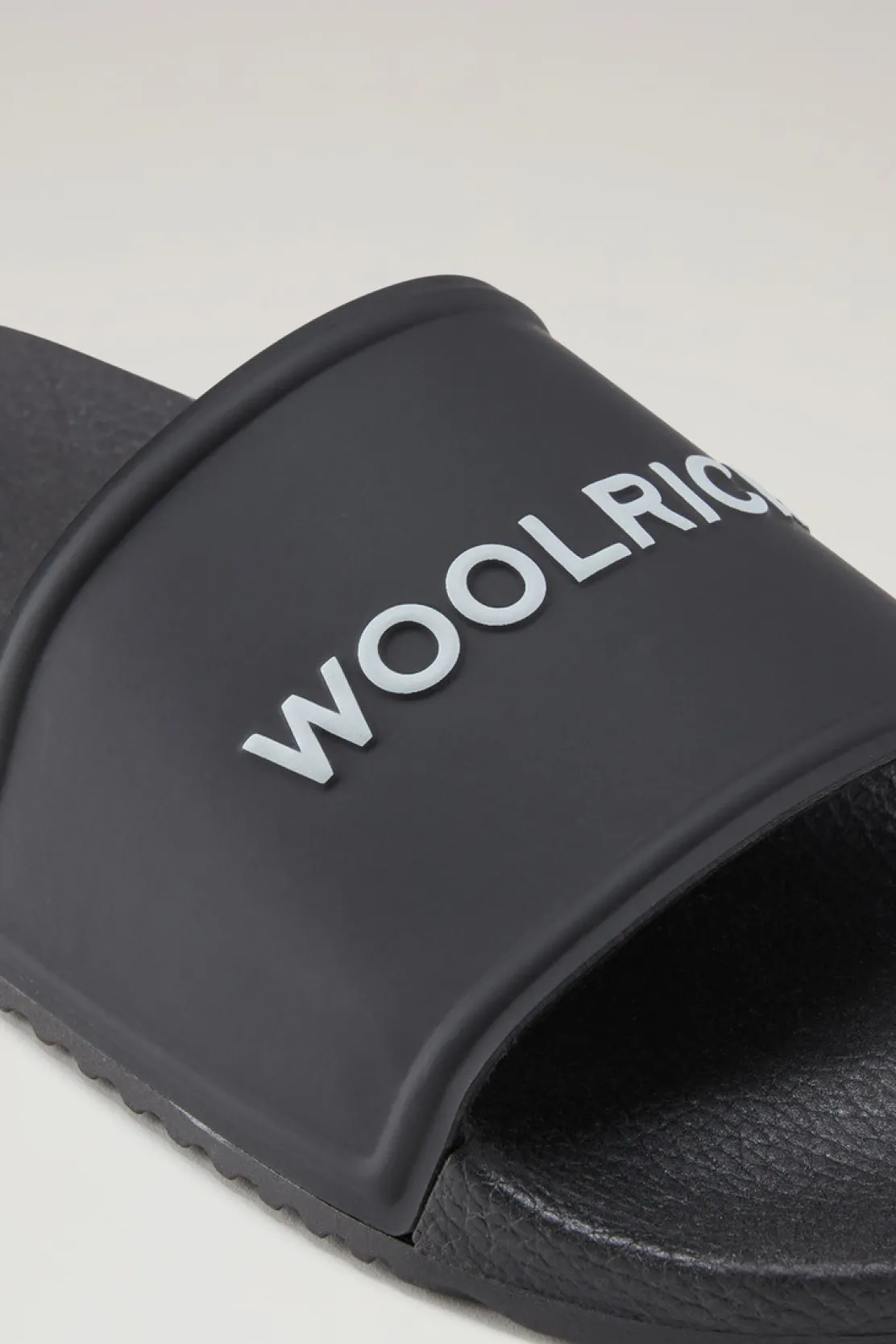 Scarpe da barca e sandali>Woolrich Sandali Slide In Gomma Black