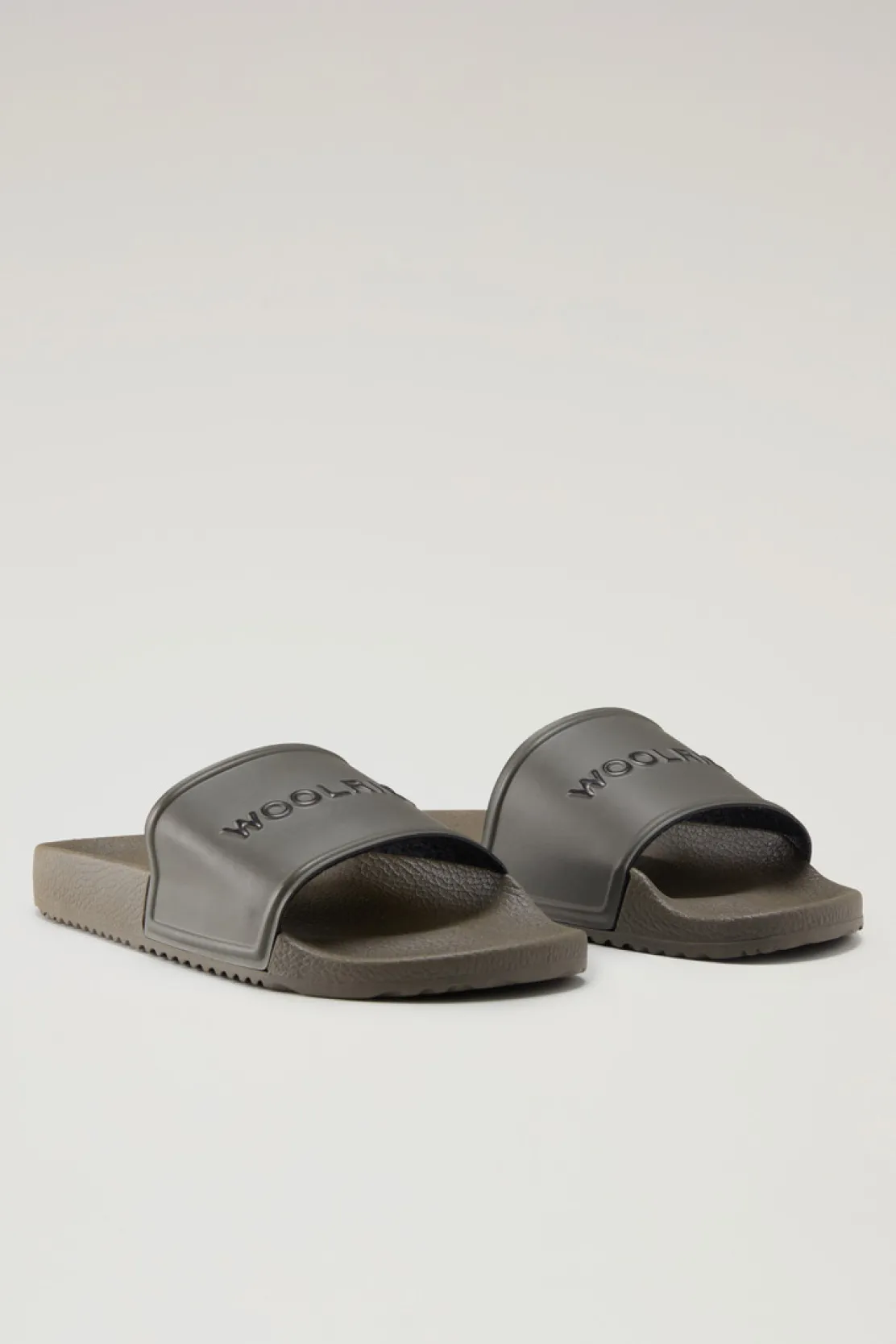 Scarpe da barca e sandali>Woolrich Sandali Slide In Gomma Green