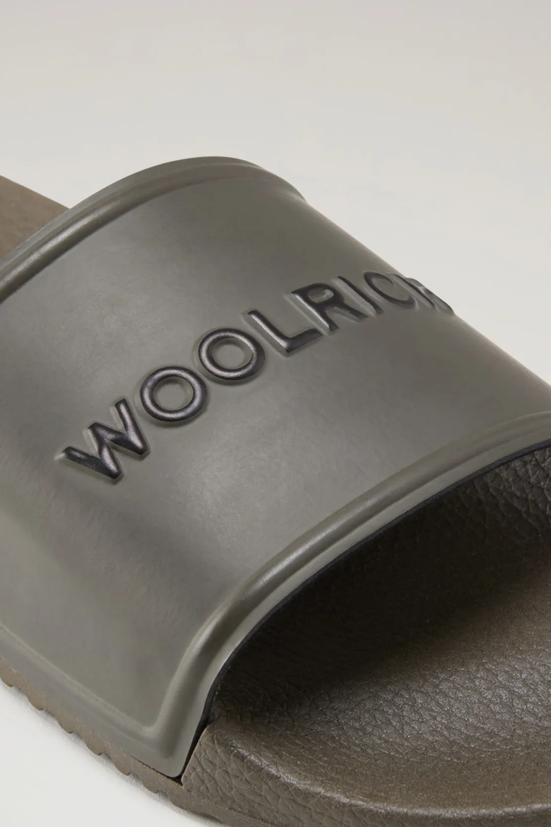 Scarpe da barca e sandali>Woolrich Sandali Slide In Gomma Green