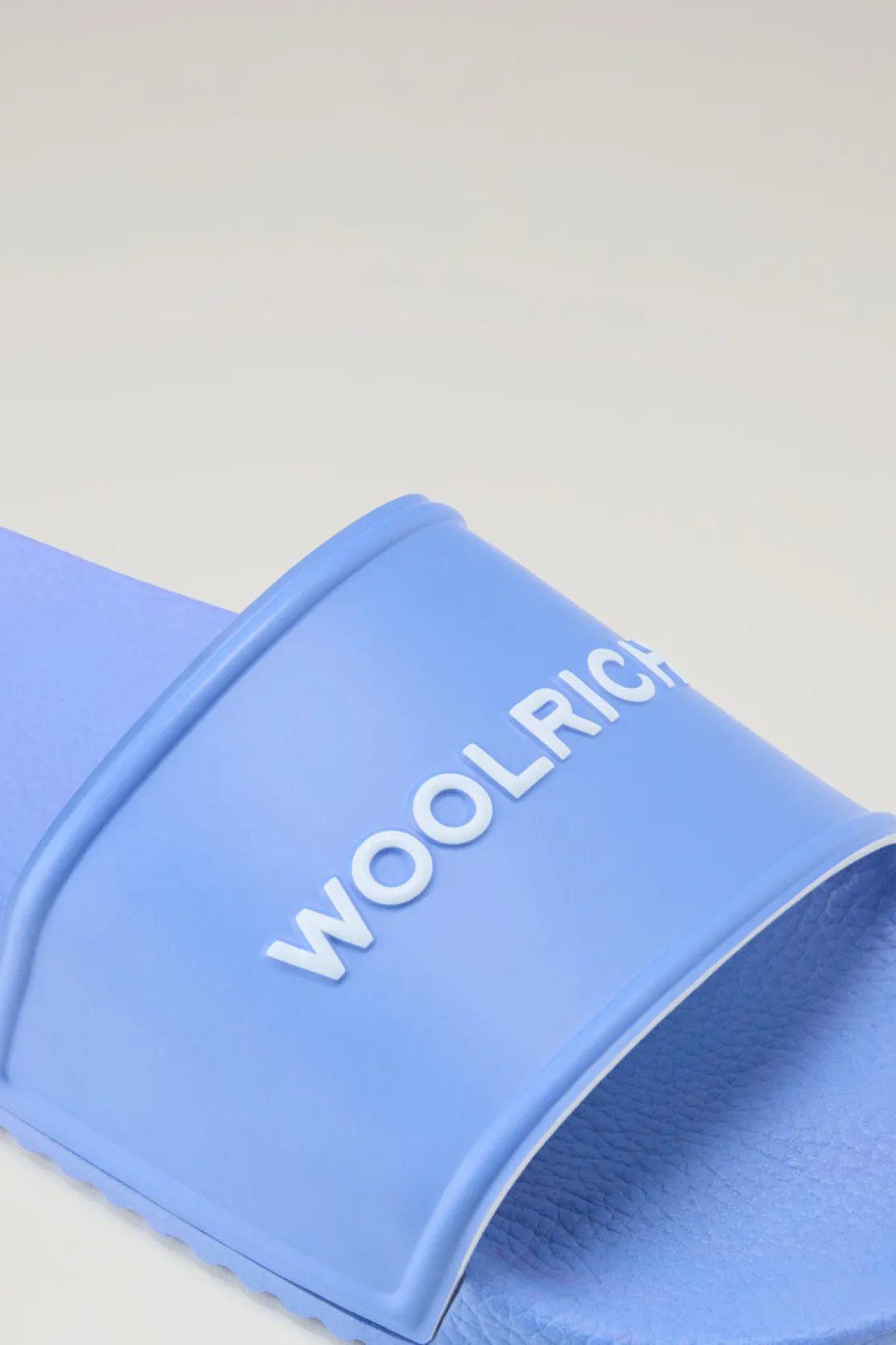 Scarpe da barca e sandali>Woolrich Sandali Slide In Gomma Sky Blue