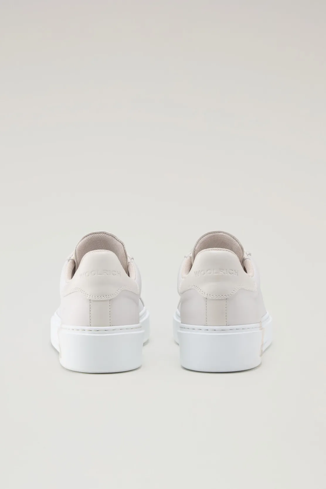 Sneakers>Woolrich Sneakers Classic Court In Tessuto Tecnico Con Dettagli In Pelle Beige Beige
