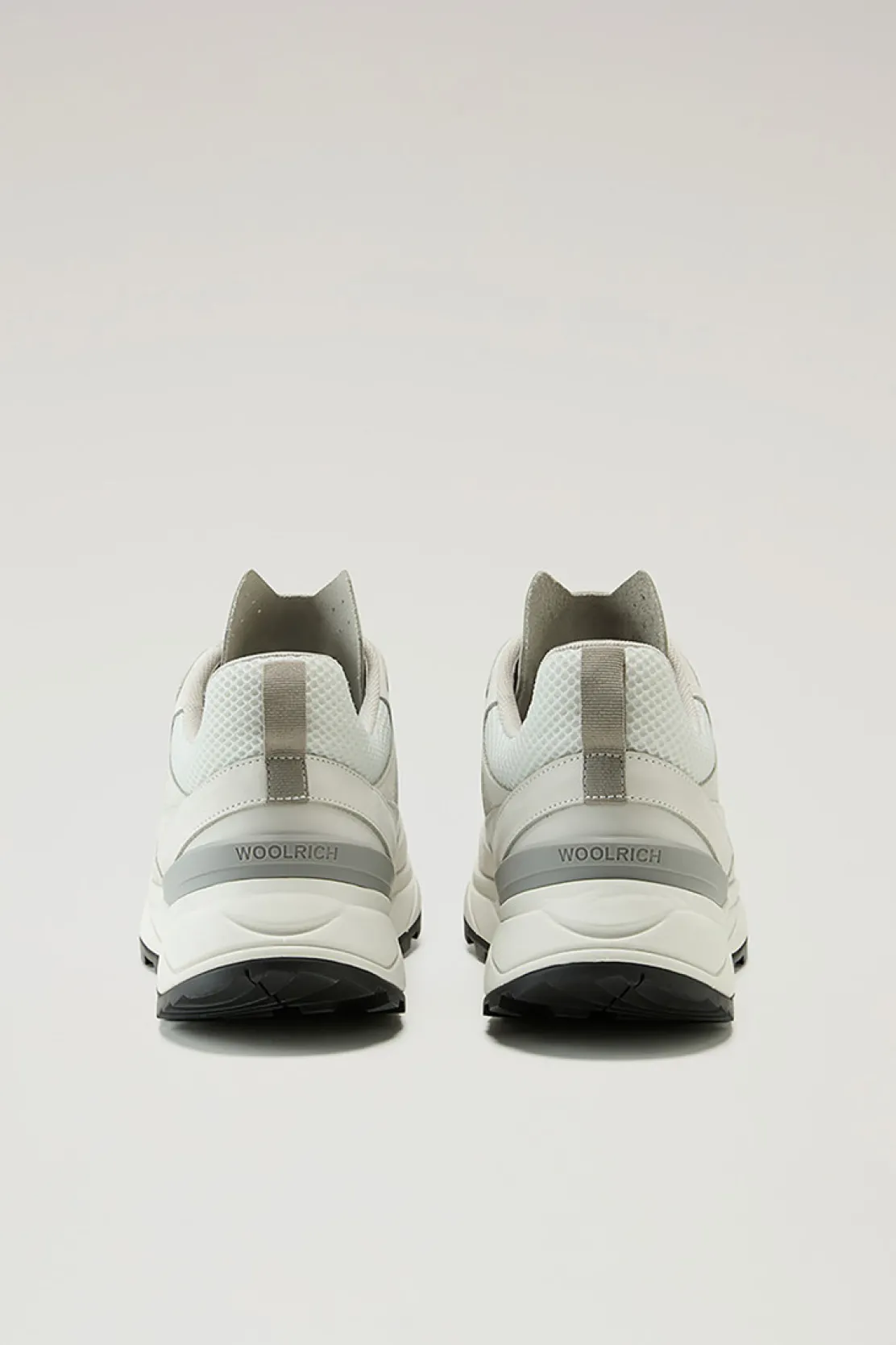 Sneakers>Woolrich Sneakers Running In Tessuto Ripstop White Off White