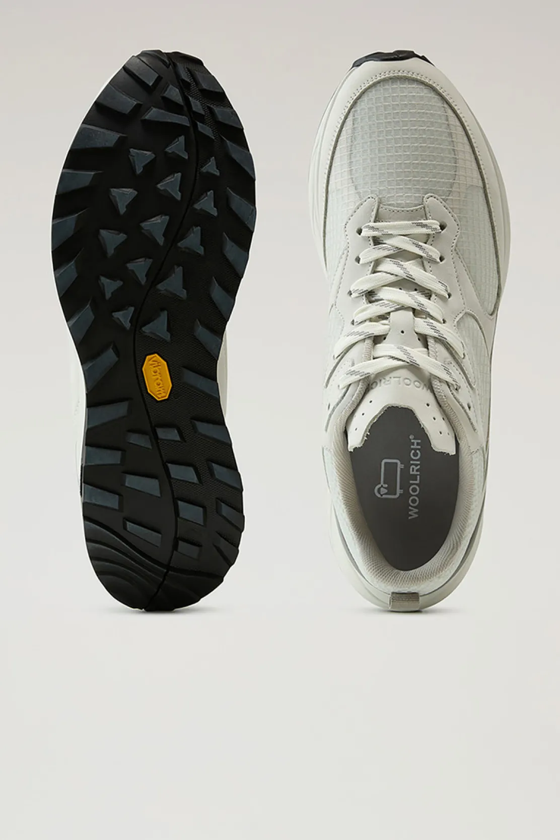 Sneakers>Woolrich Sneakers Running In Tessuto Ripstop White Off White
