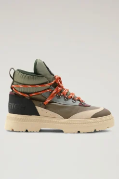 Anfibi>Woolrich Stivaletti Retro Hiking Green Green