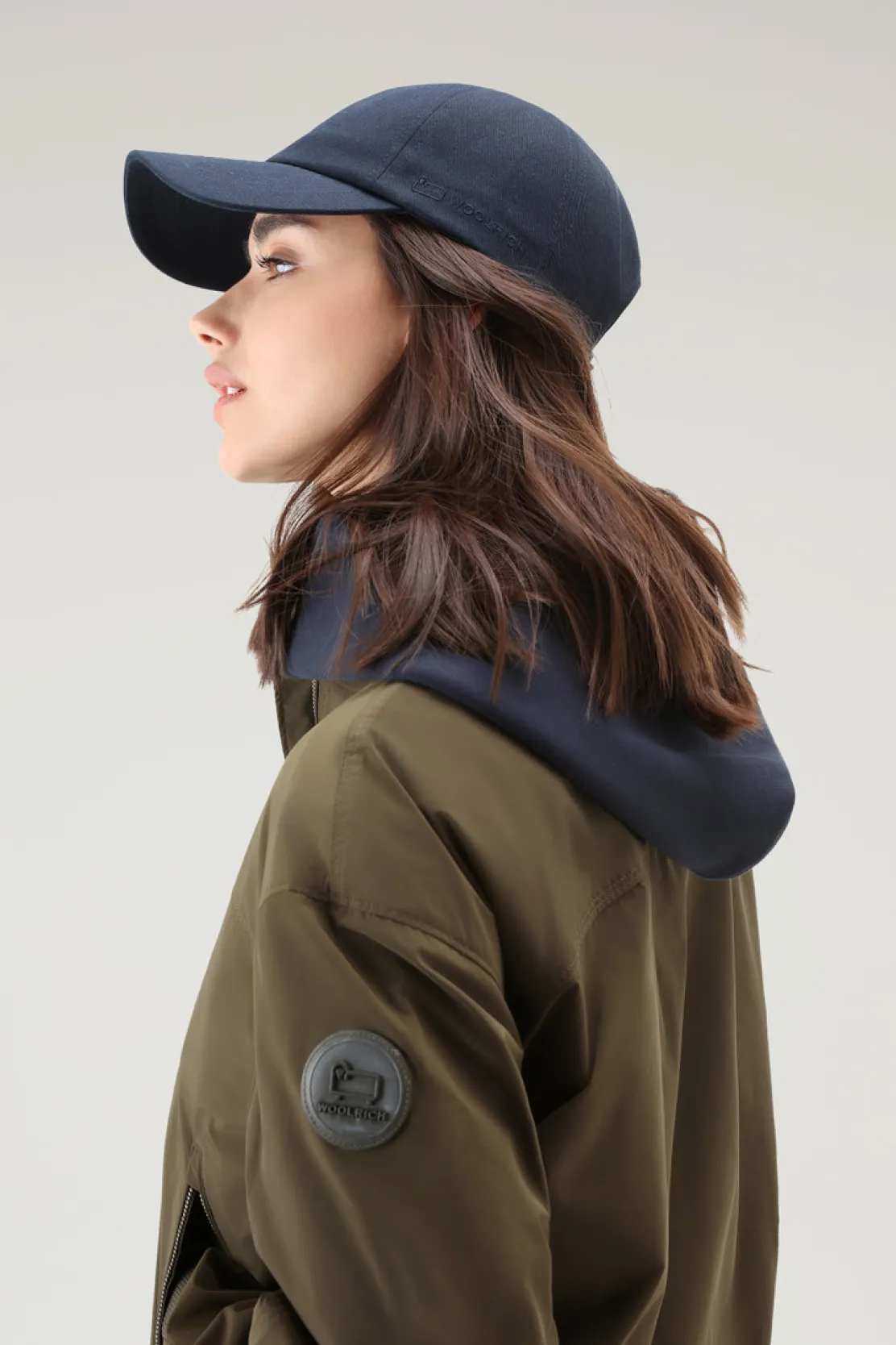 Bomber|Giacche>Woolrich Summer Bomber In Urban Touch Dark Green