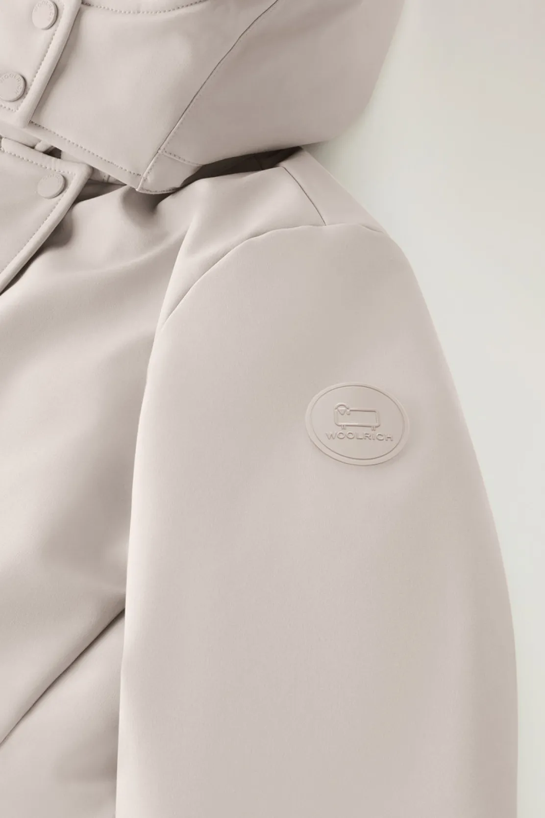 Cappotti|Impermeabili>Woolrich Trench Firth In Tech SoftShell Light Taupe