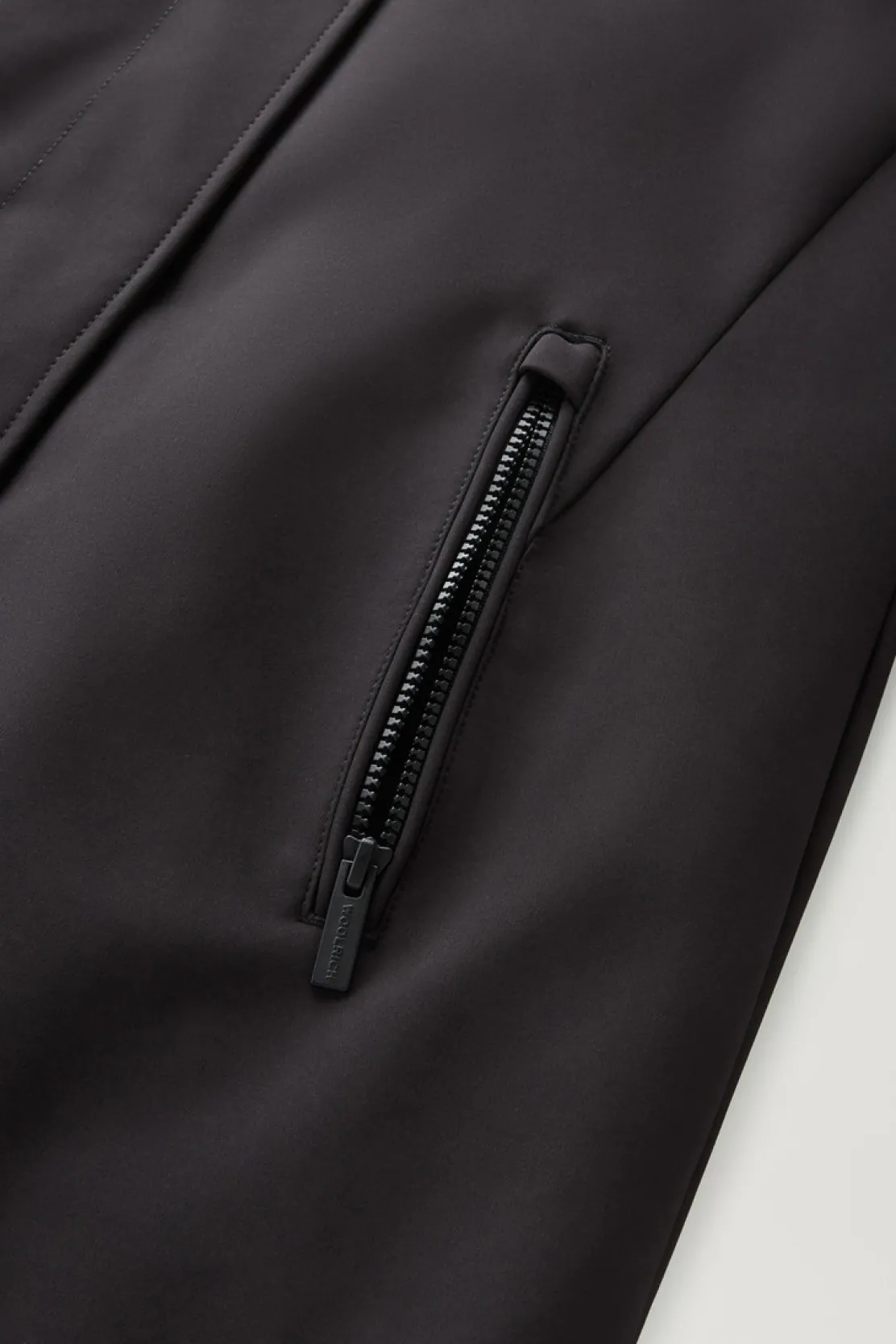 Cappotti|Impermeabili>Woolrich Trench Firth In Tech SoftShell Black