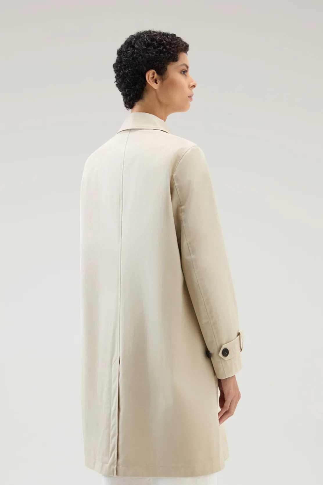 Cappotti>Woolrich Trench Havice In Best Cotton Light Oak