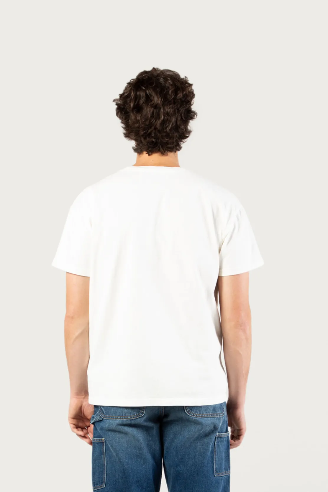 One Of These Days / Woolrich|T-shirt>Woolrich T-shirt In Puro Cotone - One Of These Days / Bone