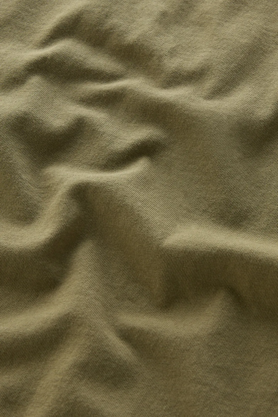 T-shirt>Woolrich T-shirt In Puro Cotone Con Stampa Outermates Lake Olive