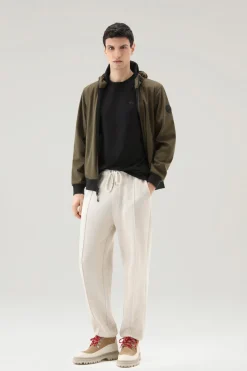 T-shirt>Woolrich T-shirt Sheep In Puro Cotone Black
