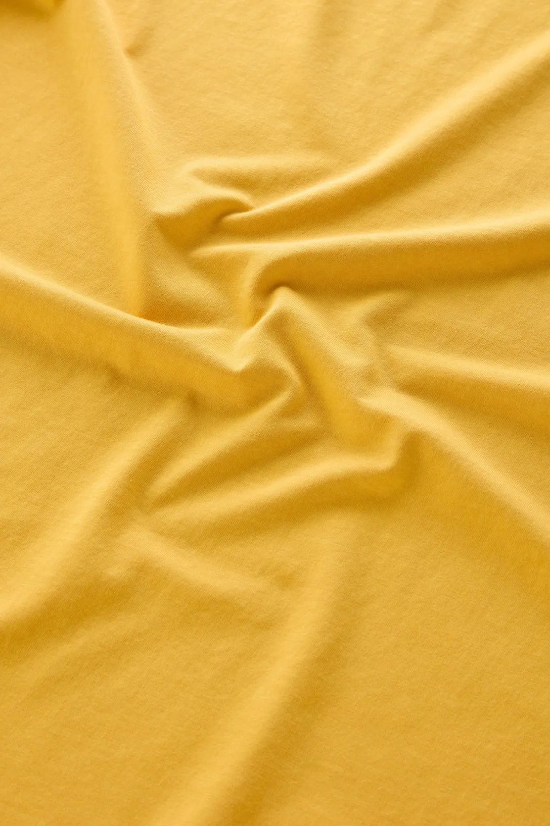 T-shirt>Woolrich T-shirt Tinta In Capo In Puro Cotone Golden Glow