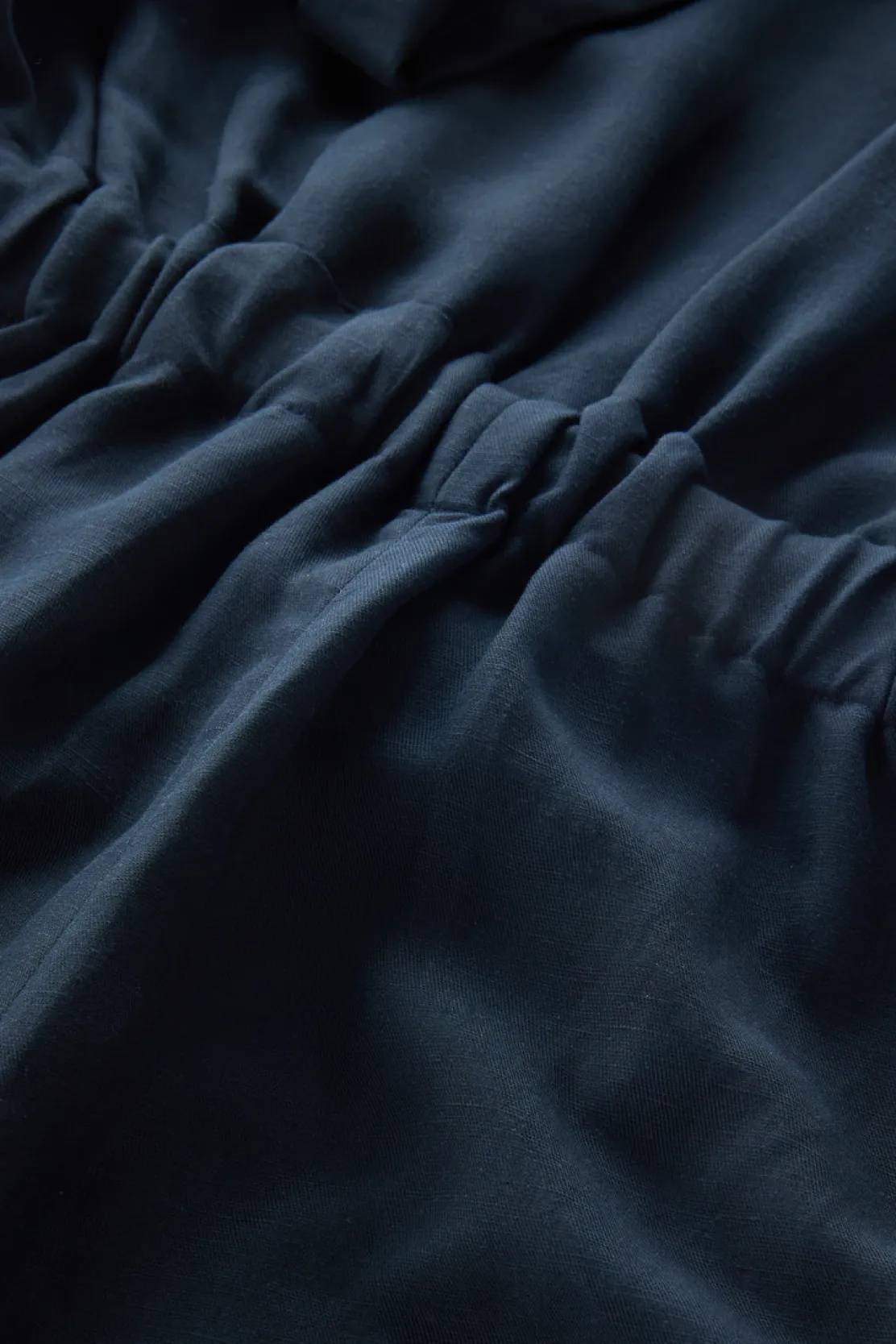 Vestiti e gonne>Woolrich Tuta In Misto Lino Melton Blue