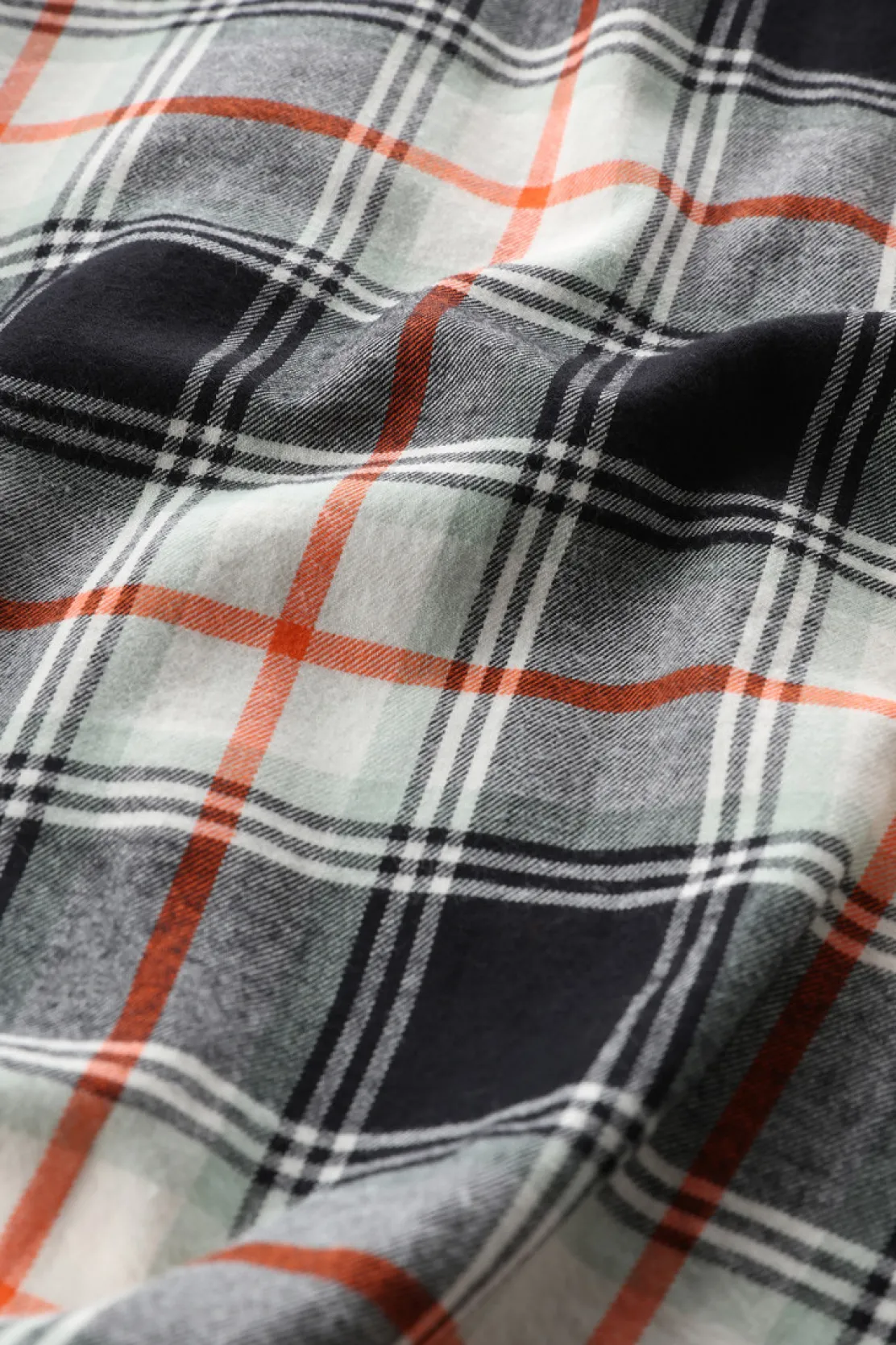 Vestiti e gonne>Woolrich Vestito A Quadri In Flanella Flame Black Check