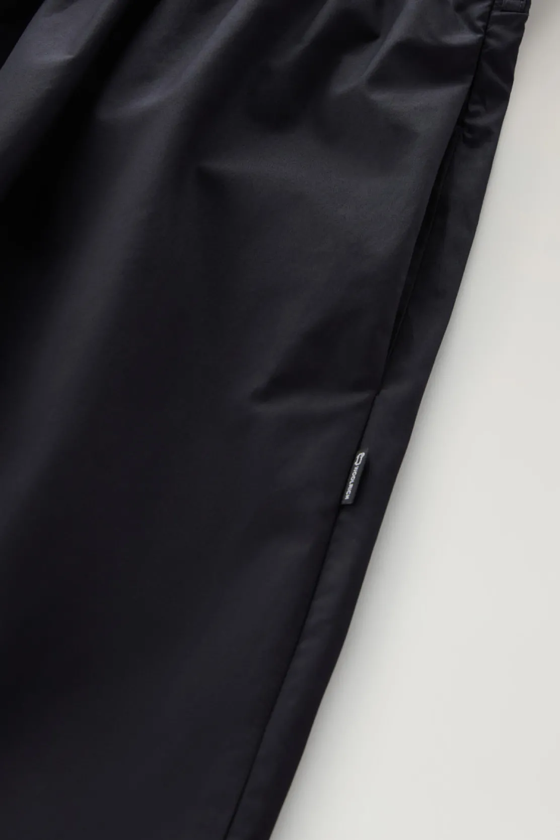 Vestiti e gonne>Woolrich Vestito Corto In Popeline Di Puro Cotone Black